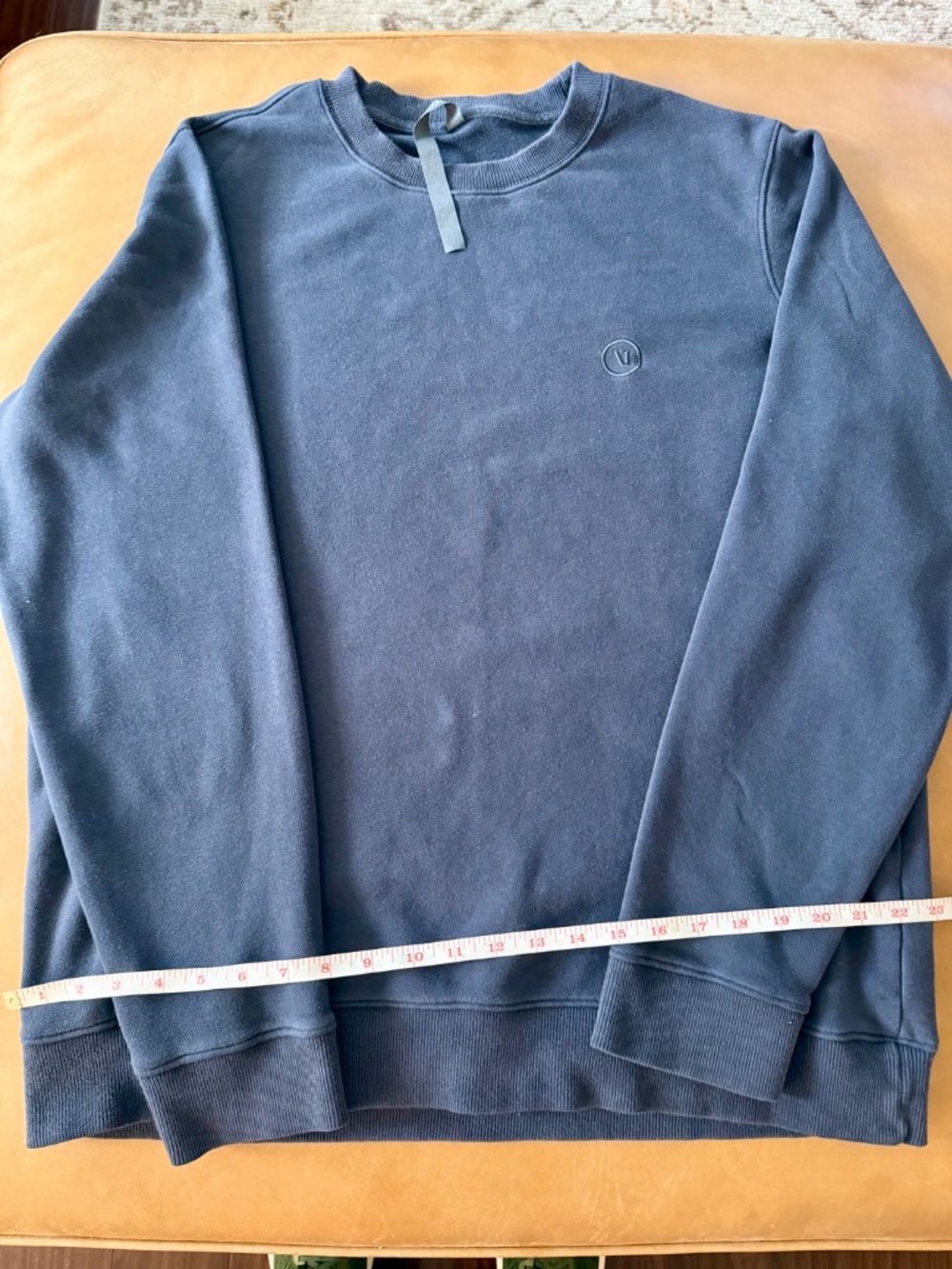 Vuori Cypress Crew Sweatshirt Men's XL Dark Blue